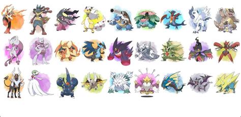mega pokémon list|Every Pokémon That Can Mega Evolve .